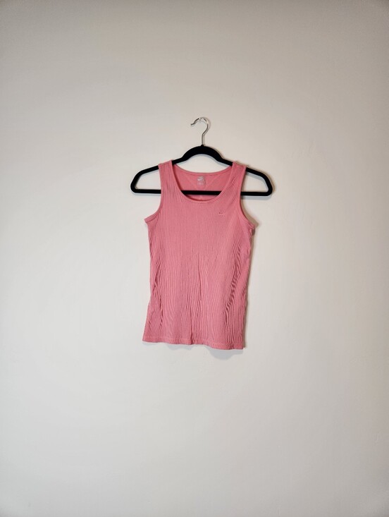 Nike Tops - Nike Sportswear Ribbed Cotton Tank Top Size Large